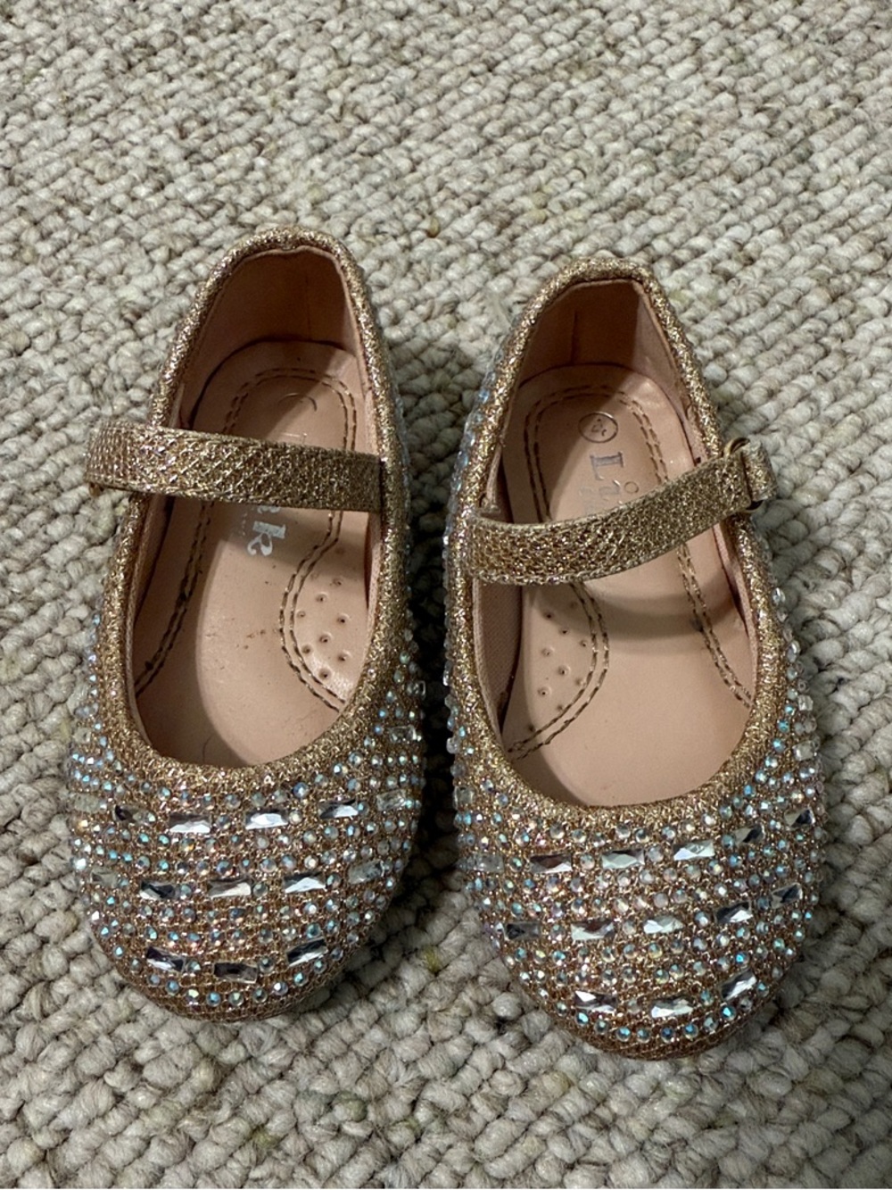 OshKosh B'gosh Sparkle Mary Janes - Gold